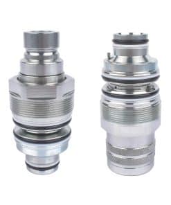 Kit de Acoplador Rápido Plano Hidráulico Macho & Hembra de