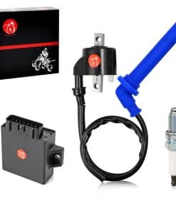 MOTO1988 Caja de CDI Bobina de Encendido Bujía y Tapa