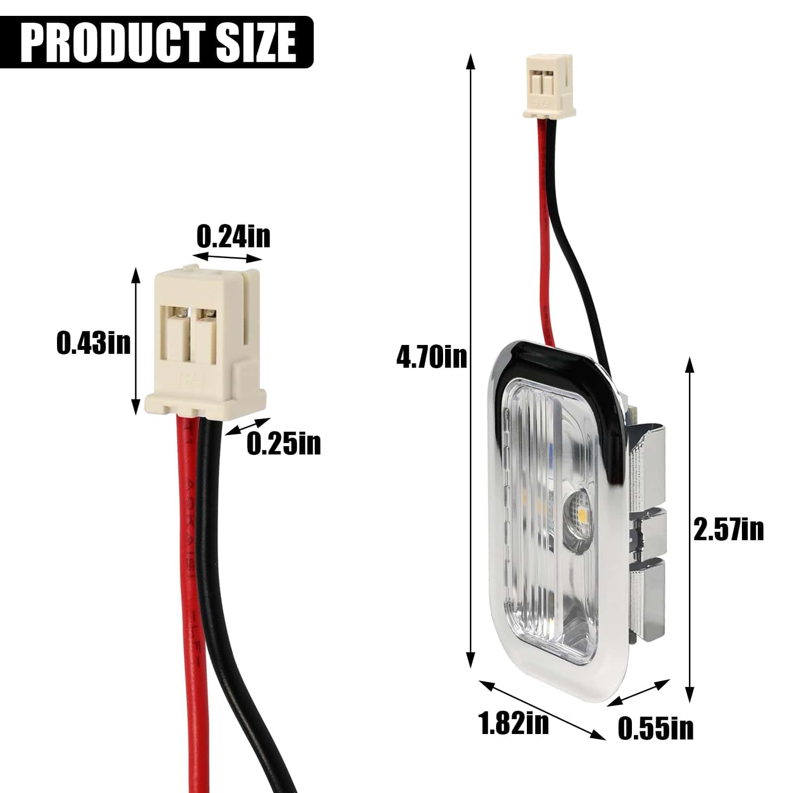 2 piezas de módulo de luz LED W11462342 compatible con - Imagen 3