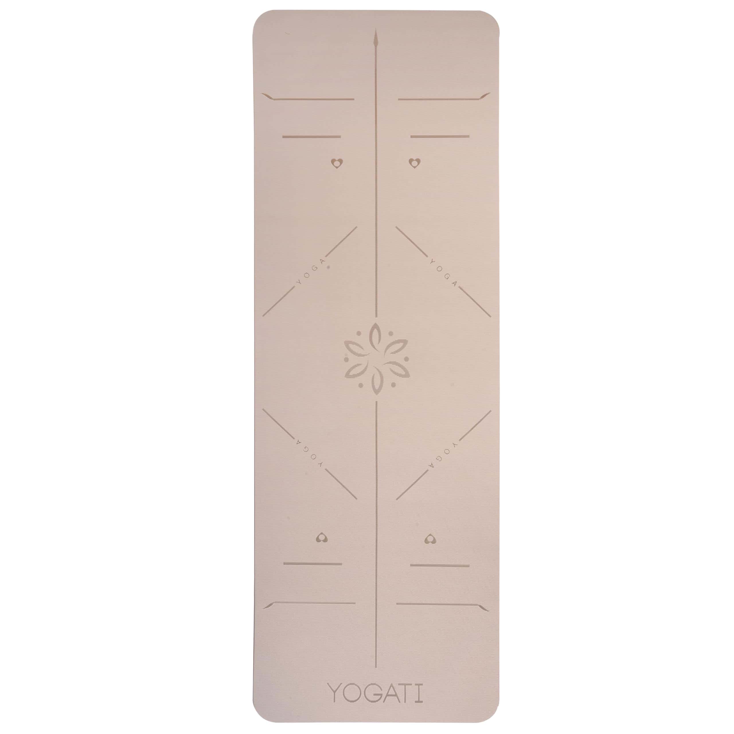 Tapetes de yoga YOGATI para entrenamiento en casa. Tapete - Imagen 4