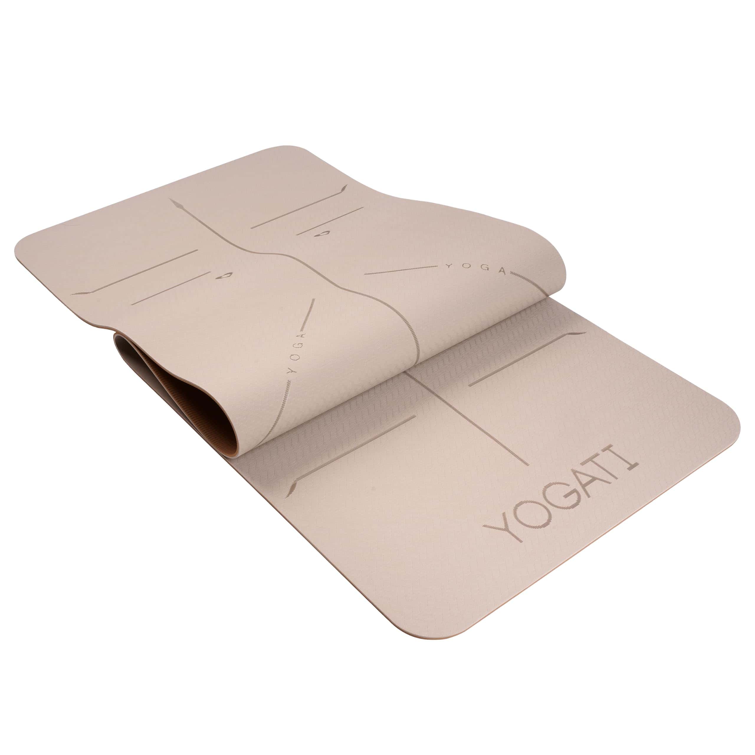 Tapetes de yoga YOGATI para entrenamiento en casa. Tapete - Imagen 5