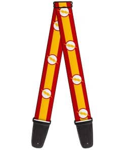 Correa de guitarra Buckle-Down DC Comics, Logo de Flash