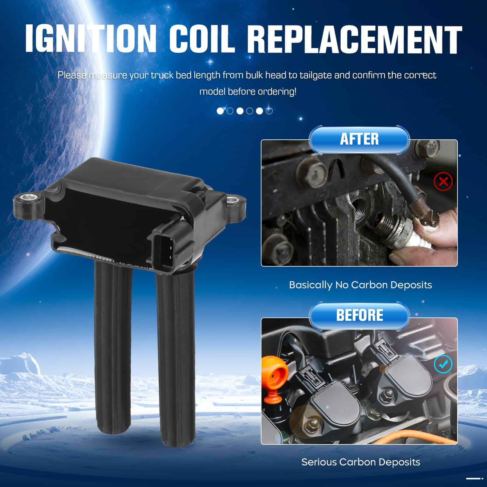 Conjunto de 8 Bobinas de Encendido Compatible con Chrysler - Imagen 6