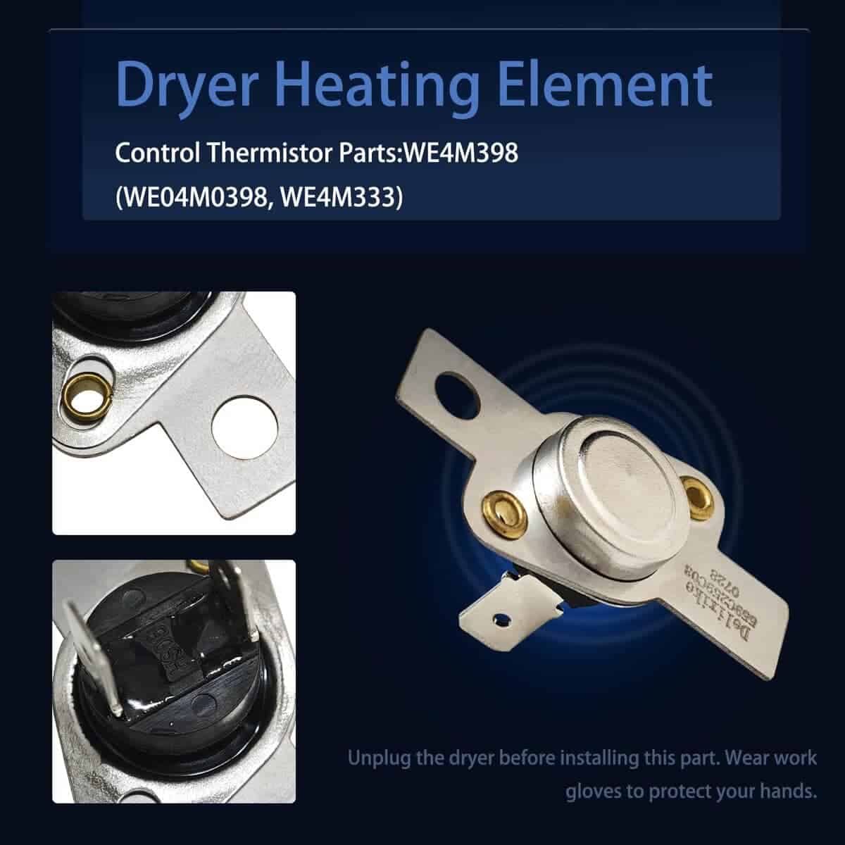 Termostato WE4M333 WE04M0398 reemplaza 1475625 AH1766014 - Imagen 6