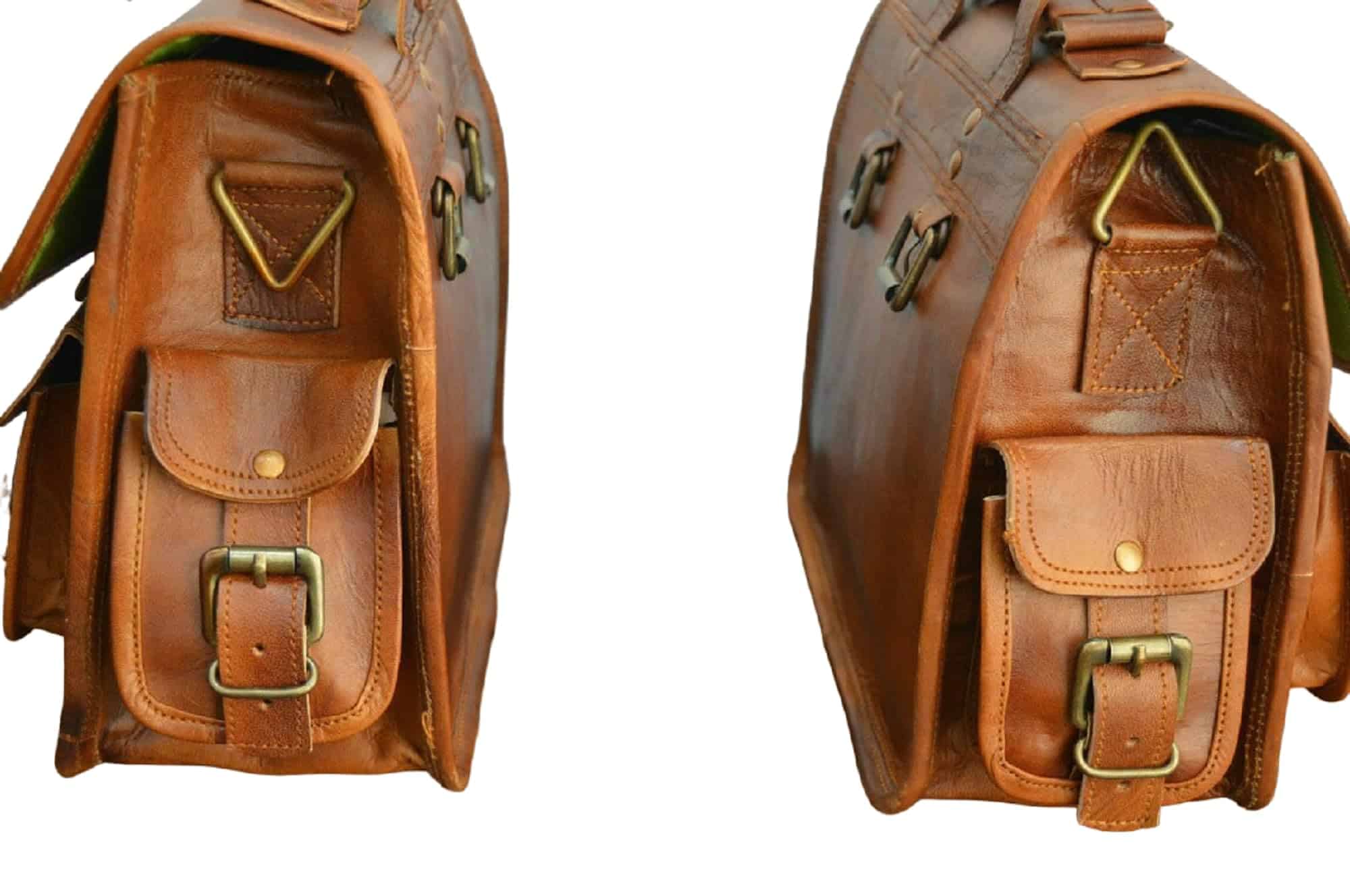 Bolsas de cuero para motocicleta GifteQ Bolsa de mensajero - Imagen 6