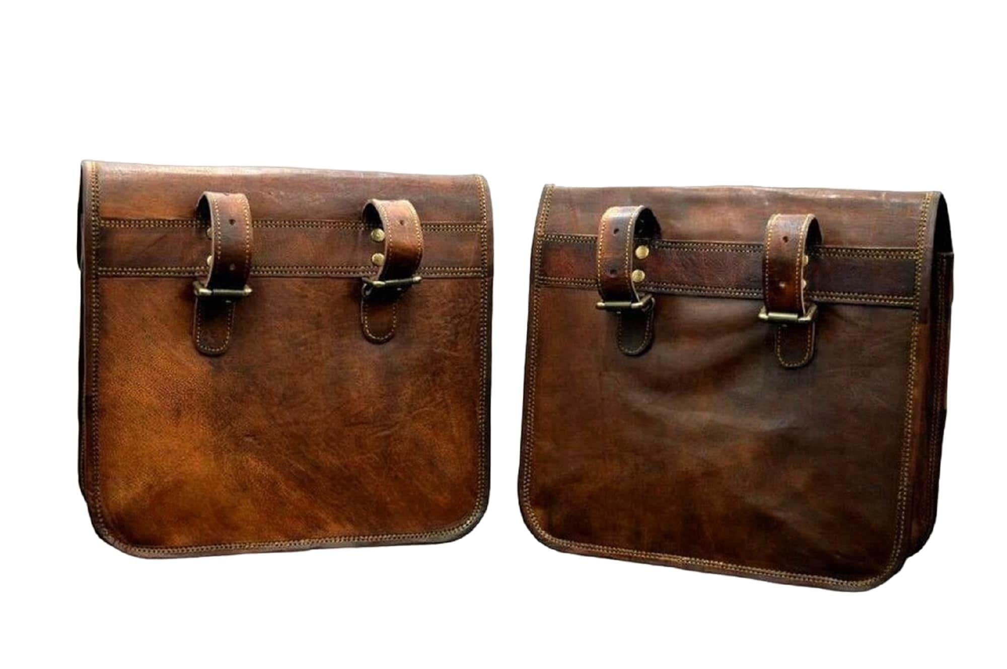 Bolsos de Cuero para Motocicleta GifteQ para Mensajero de - Imagen 3