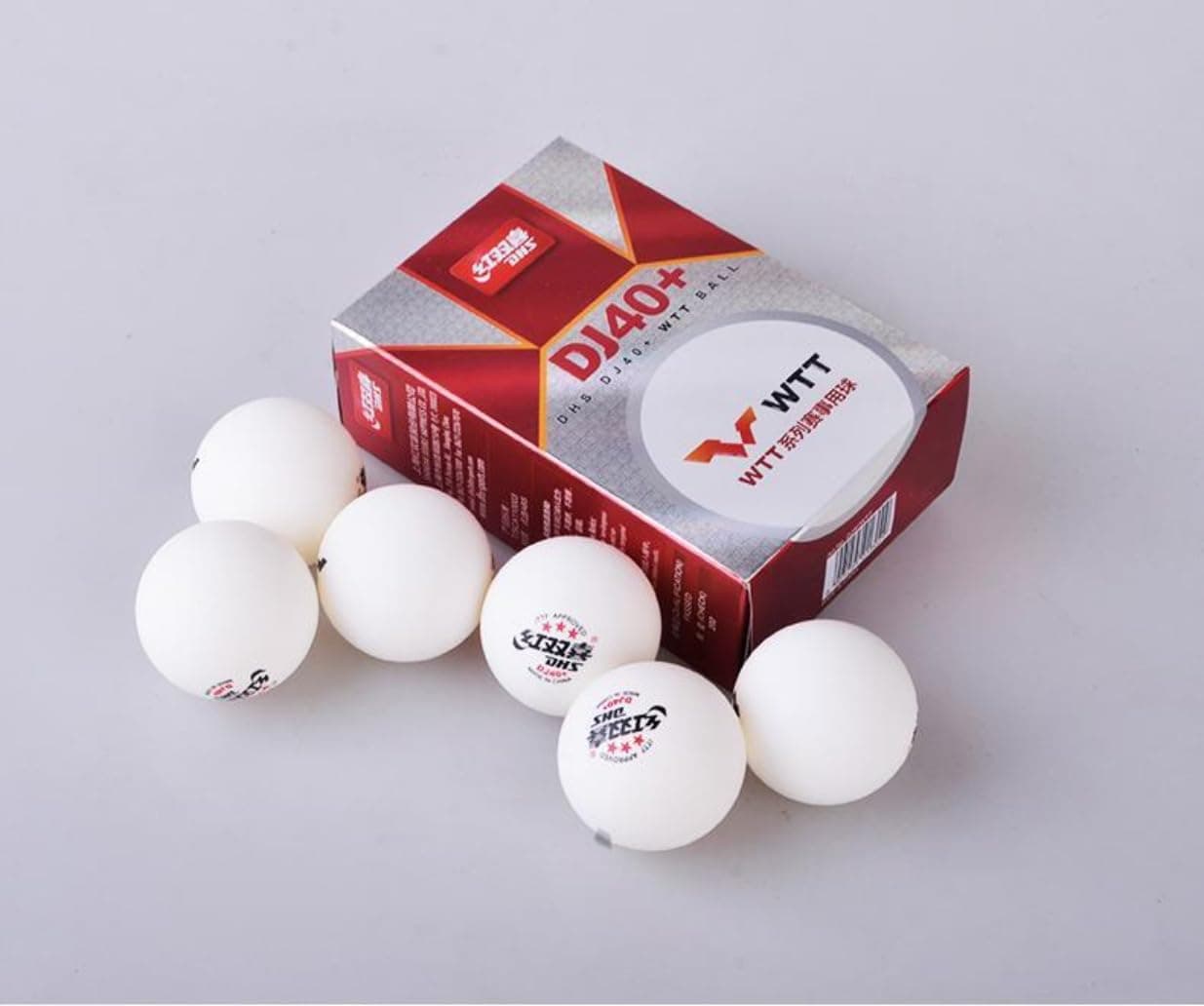 Ppbigu 6pcs Bolas de Ping Pong ABS Nuevo Material DJ40+ 3 - Imagen 8