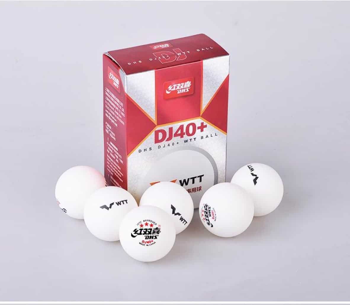Ppbigu 6pcs Bolas de Ping Pong ABS Nuevo Material DJ40+ 3 - Imagen 7