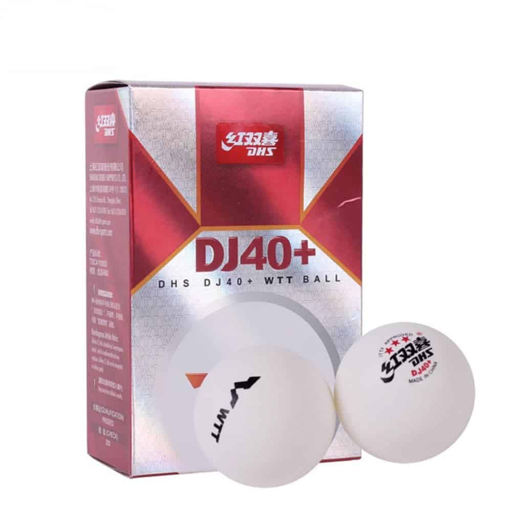 Ppbigu 6pcs Bolas de Ping Pong ABS Nuevo Material DJ40+ 3