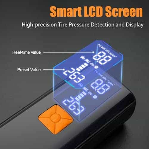 Inflador de llantas Litmustes, Compresor de Aire Portátil, - Imagen 6