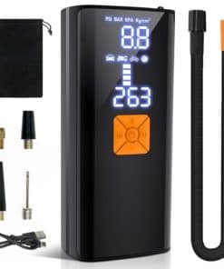 Inflador de llantas Litmustes, Compresor de Aire Portátil,