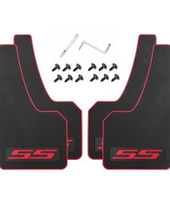 4 Piezas de Guardabarros Reflectantes de Goma Suave con