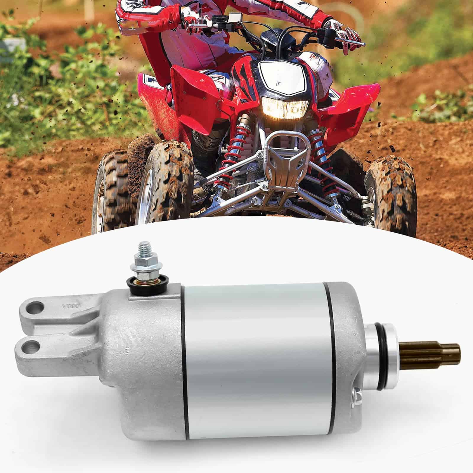 Motor de Arranque Zreneyfex Compatible con Honda TRX400FW - Imagen 8