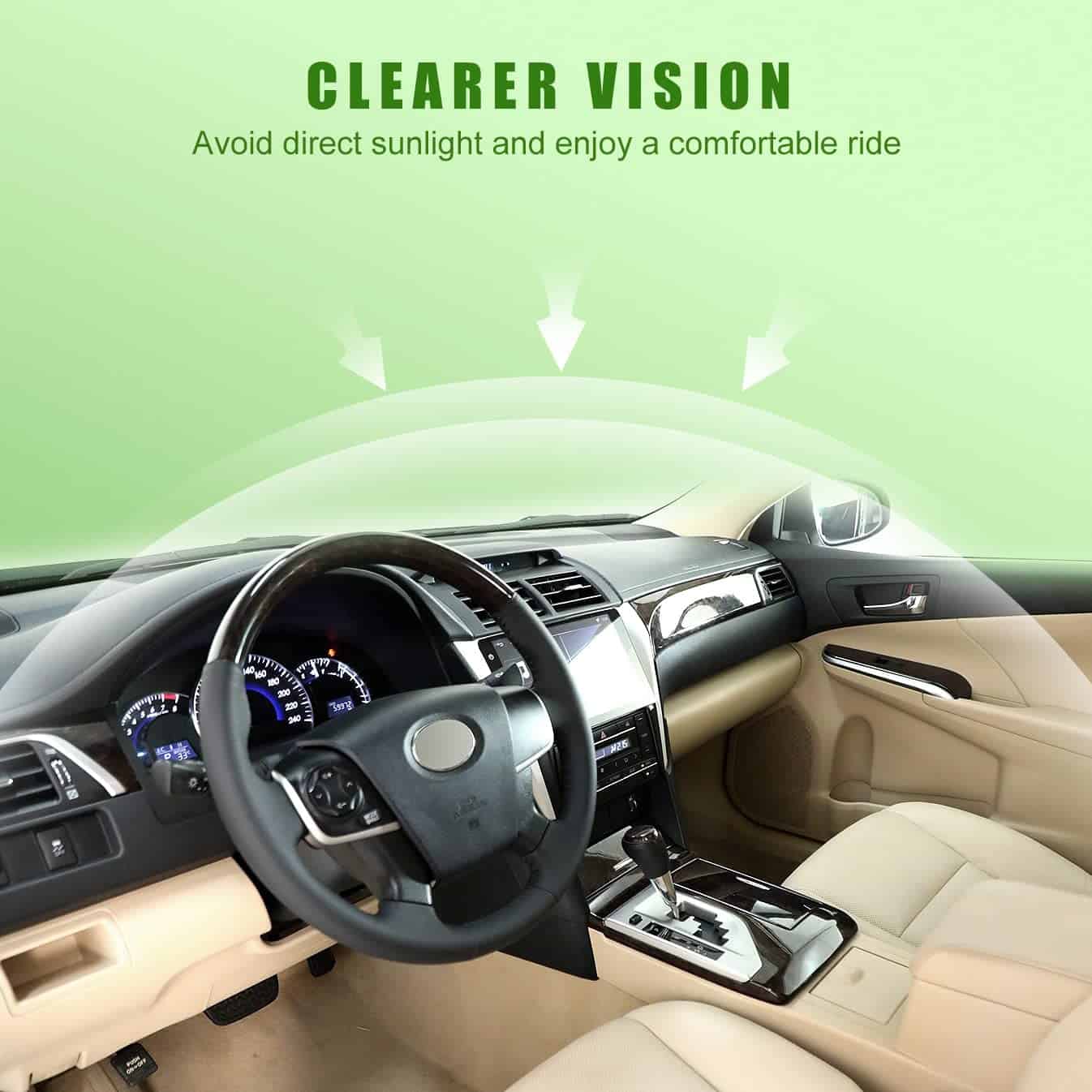 Visera del lado izquierdo del conductor para Toyota - Imagen 7