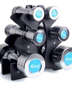 Rack de Mancuernas PenRux, Diseño Estable en Forma de