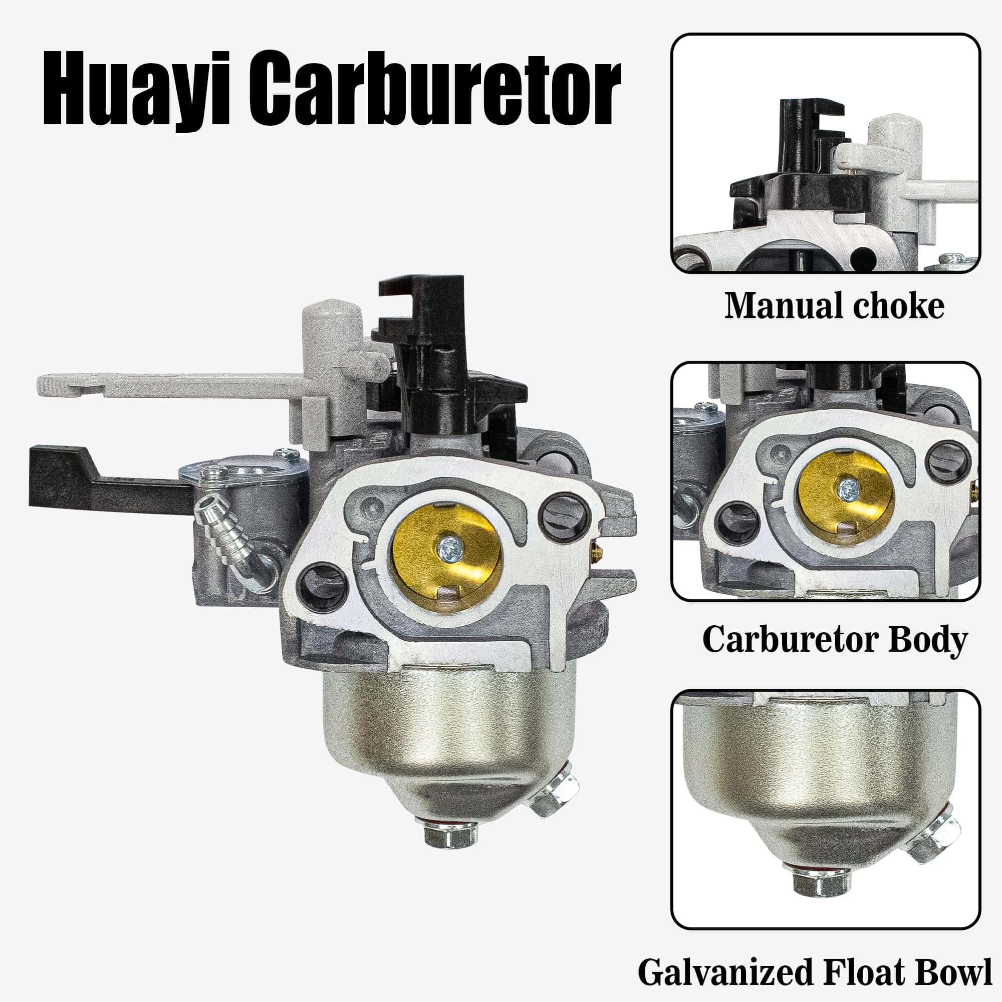 Carburador HUAYI Compatible con Kohler SH265 SH255 SH270 - Imagen 6
