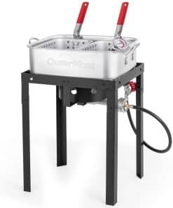 Freidora Exterior OuterMust de 58,000 BTU, Olla de 18 Qt. y
