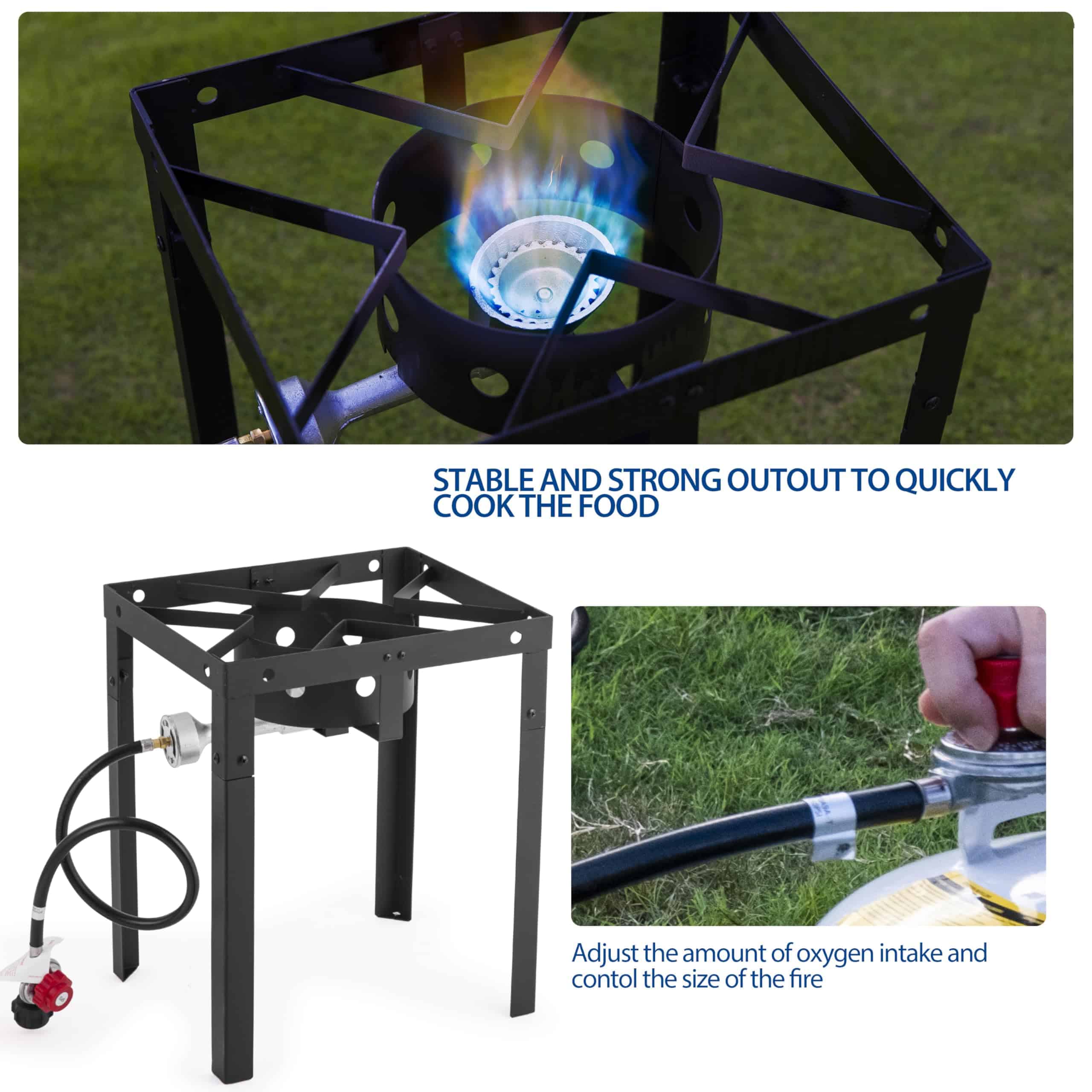 Freidora Exterior OuterMust de 58,000 BTU, Olla de 18 Qt. y - Imagen 5