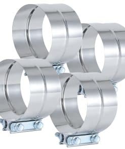 Abrazadera de Escape Lap Joint de 4 Pulgadas Vitonsbay,