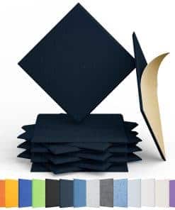 Panel Acústico Amantech 12 Pack Autoadhesivo de Espuma de