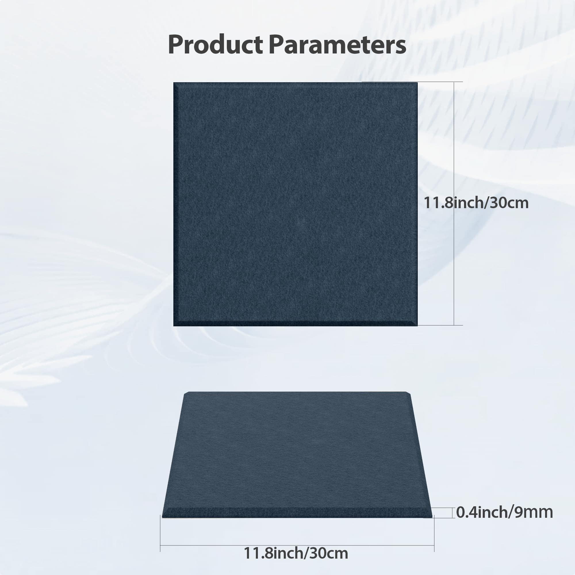 Panel Acústico Amantech 12 Pack Autoadhesivo de Espuma de - Imagen 7