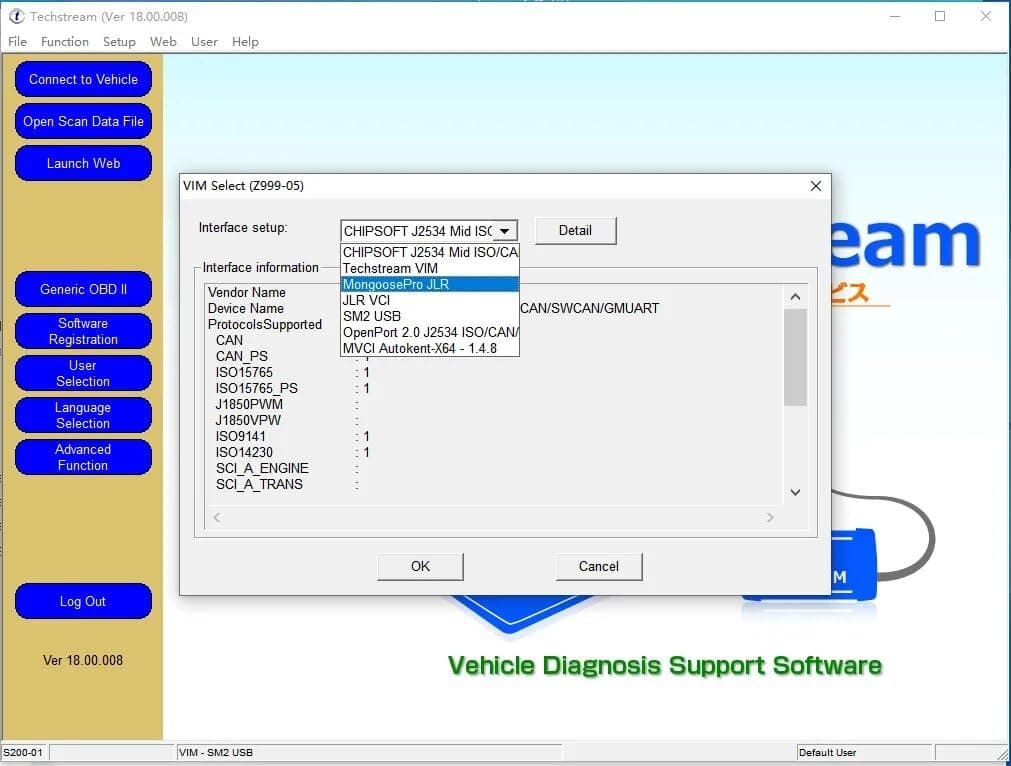 PARANNIC Mini VCI J2534 Cable V18.00.008 Última Versión, - Imagen 7