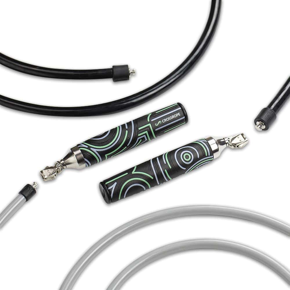 Set de Crossrope Get Strong - Cuerdas para saltar con peso