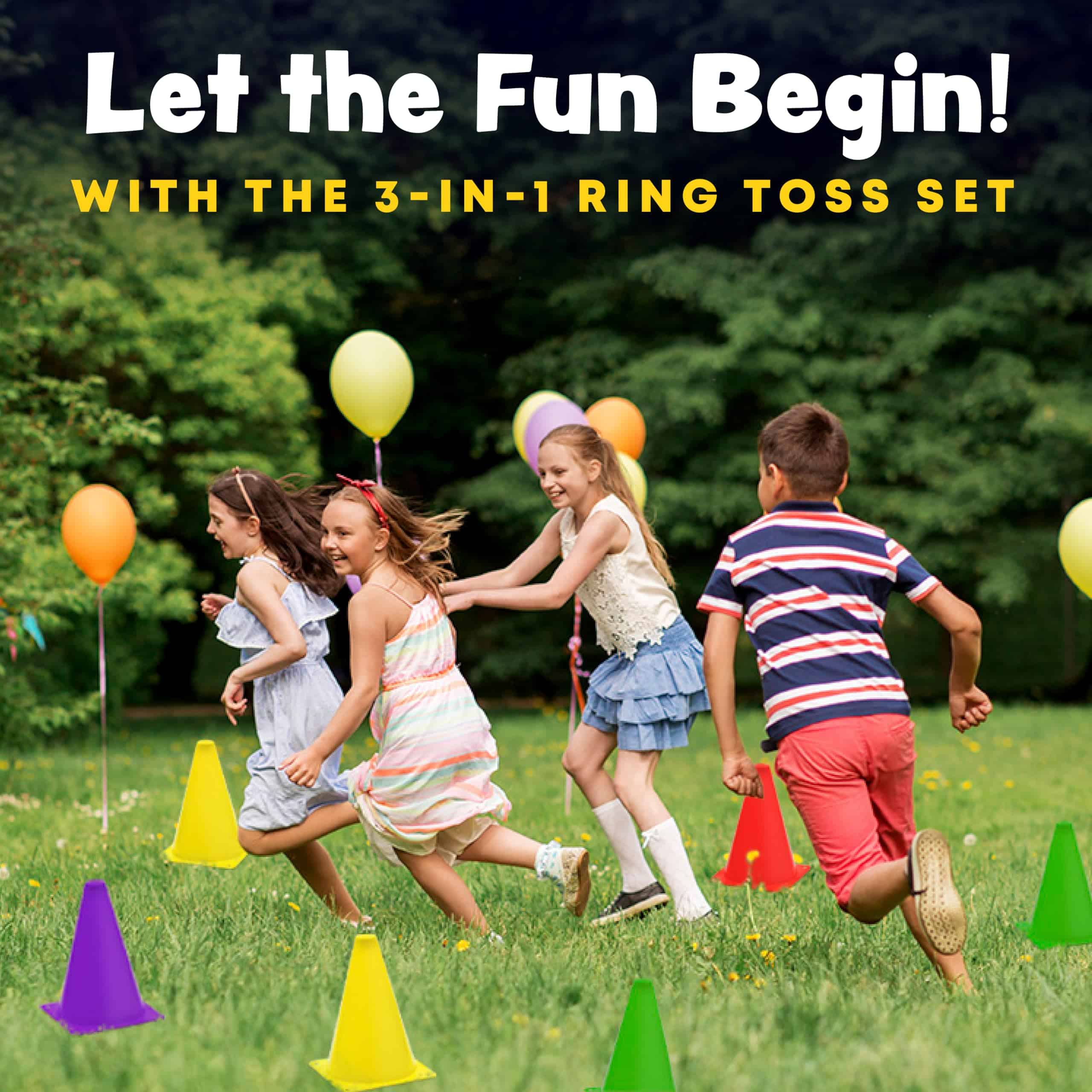 Juego de 3 en 1 para feria: Set de 35 piezas de Juego de - Imagen 7