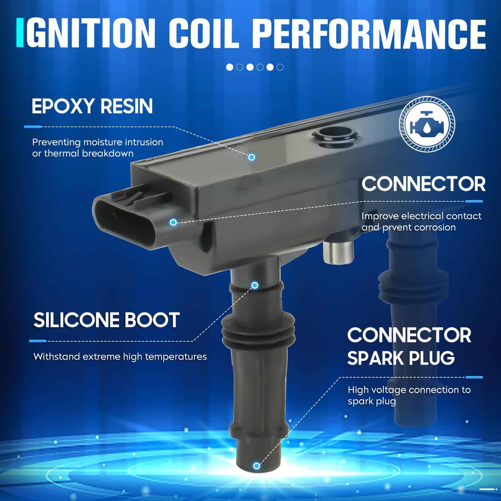 Bobina de encendido para Chevy Cruze 2011-2015, Cruze - Imagen 4