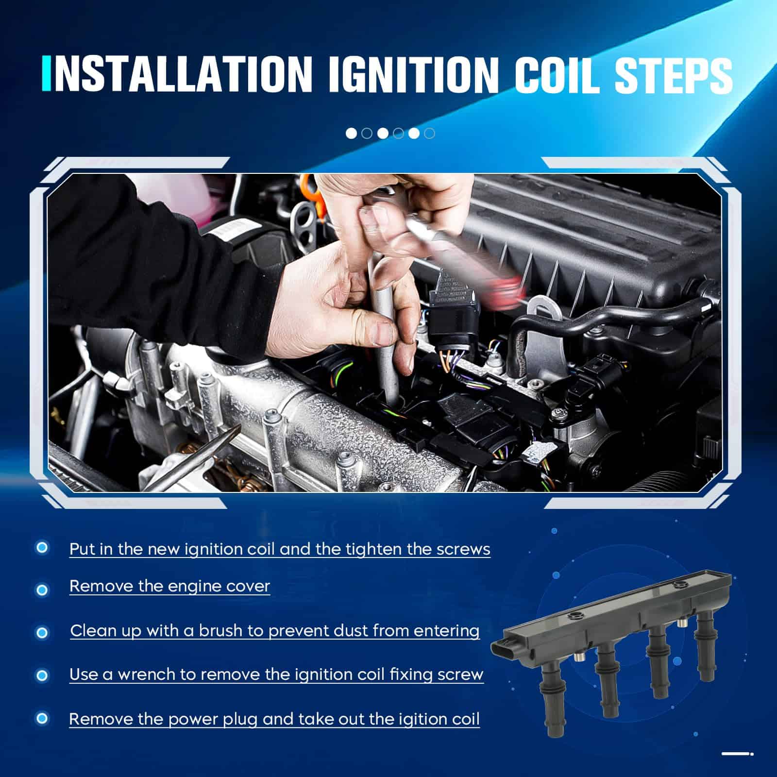 Bobina de encendido para Chevy Cruze 2011-2015, Cruze - Imagen 8