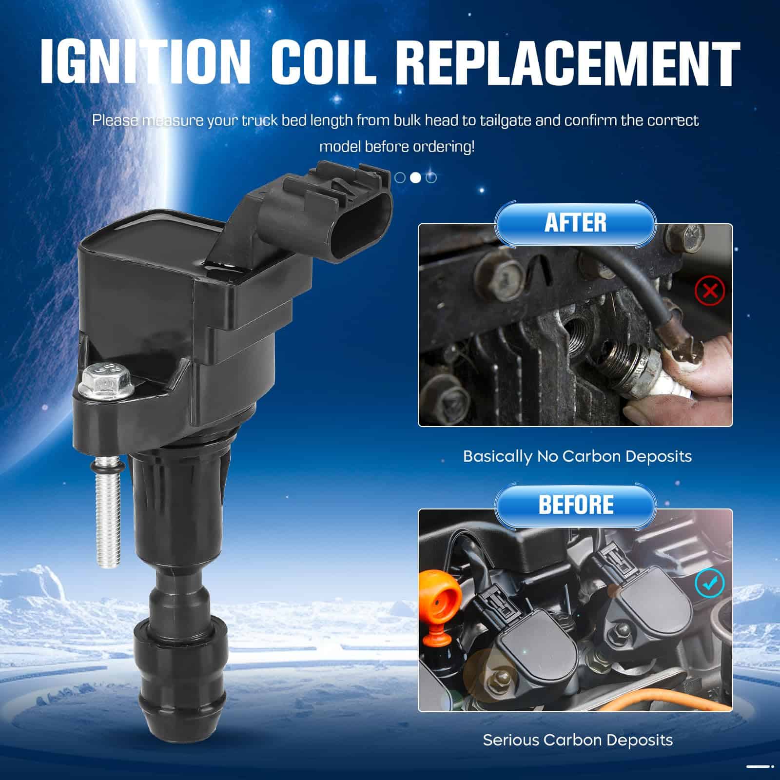 Conjunto de 4 Bobinas de Encendido Compatible con Malibu - Imagen 6