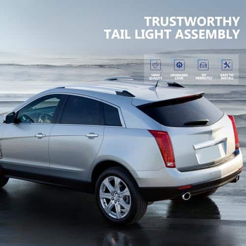 Ensamblaje de luz trasera ECCPP para Cadillac -Carcasa Croma - Imagen 5