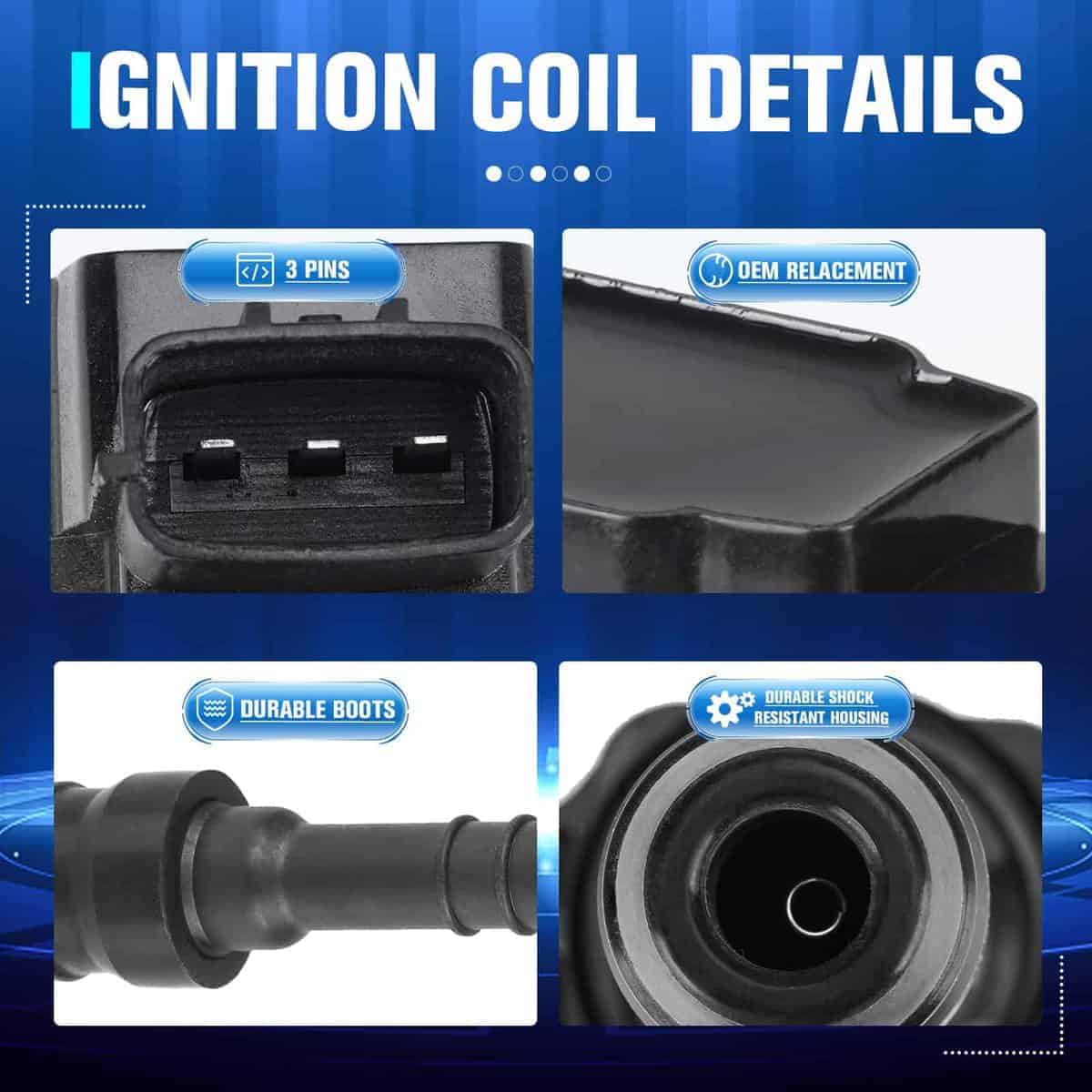 Set de 8 Bobinas de Encendido y 8 Bujías de Iridio - Imagen 5