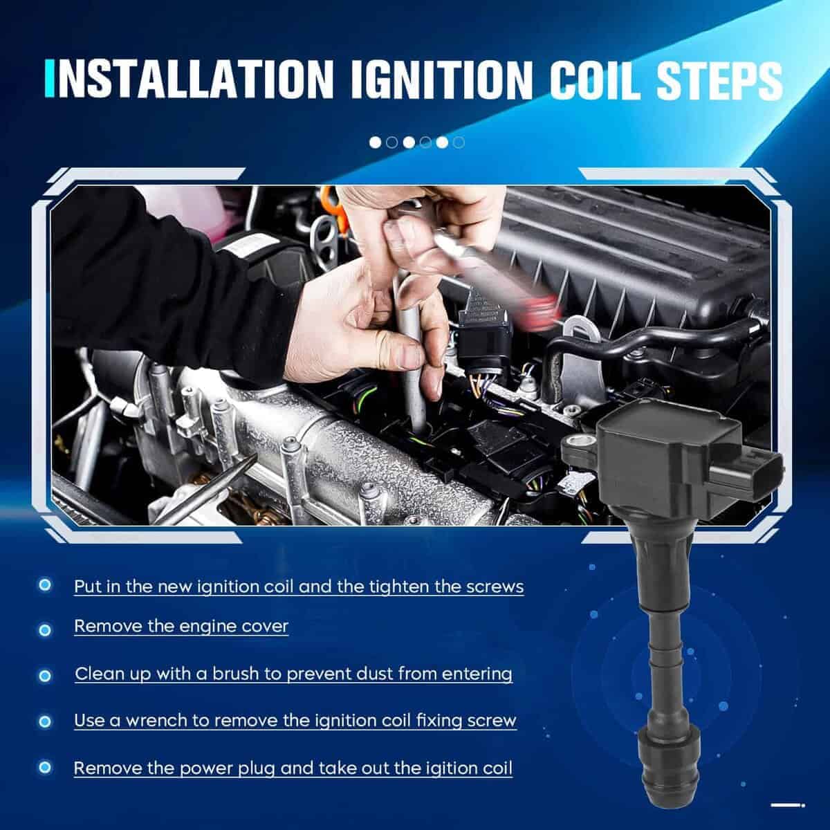 Set de 8 Bobinas de Encendido y 8 Bujías de Iridio - Imagen 8