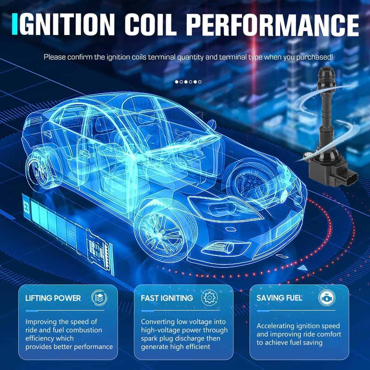Set de 8 Bobinas de Encendido y 8 Bujías de Iridio - Imagen 3