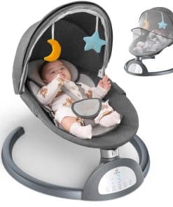 Bimuva Columpio Eléctrico para Bebés de Infantes a Niños