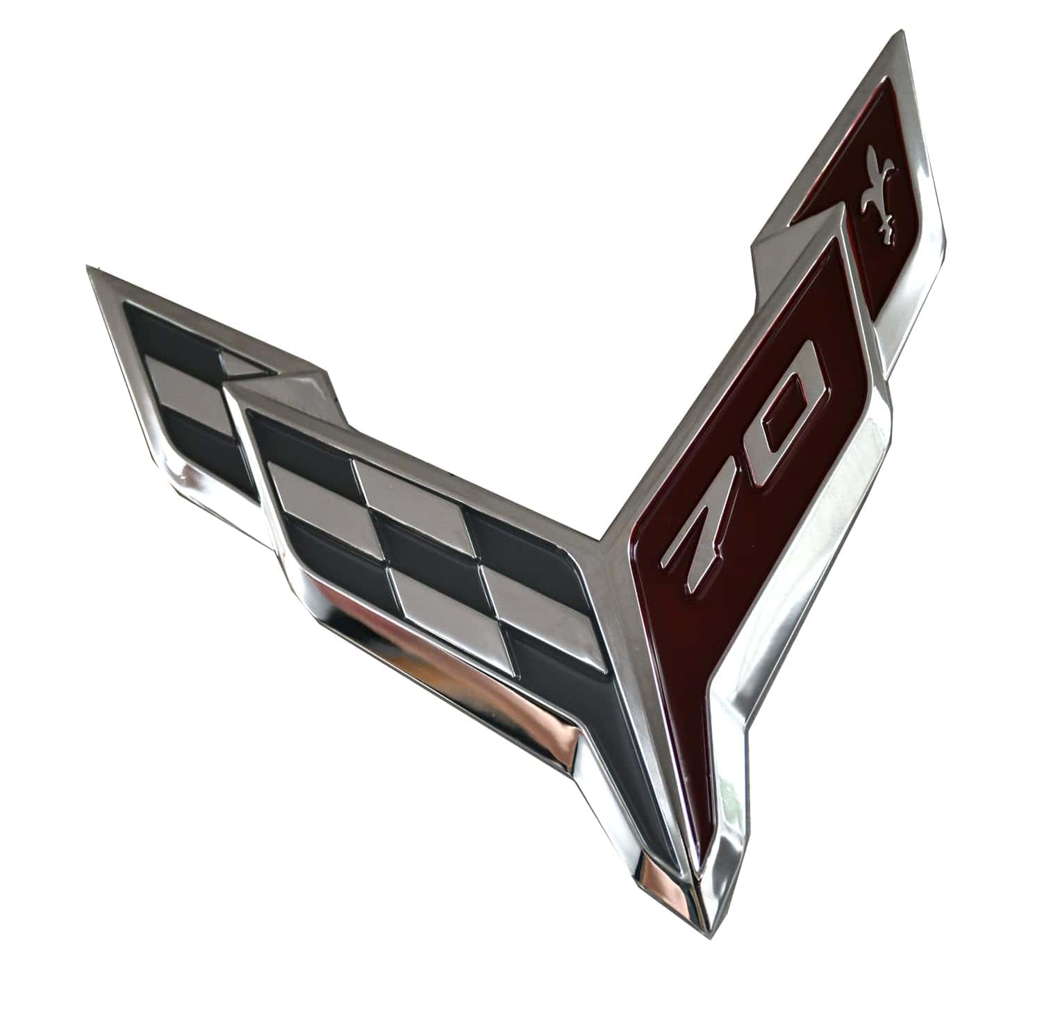 Emblema de Bumper de Aniversario de 70 años delantero C8 - Imagen 4