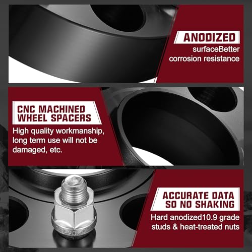Espaciadores de Rueda 5x127mm BDFHYK 1.5 Pulgadas 5x5 - Imagen 8
