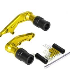 Protector de caída deslizante de marco CNC -Negro/Rojo/Oro/A