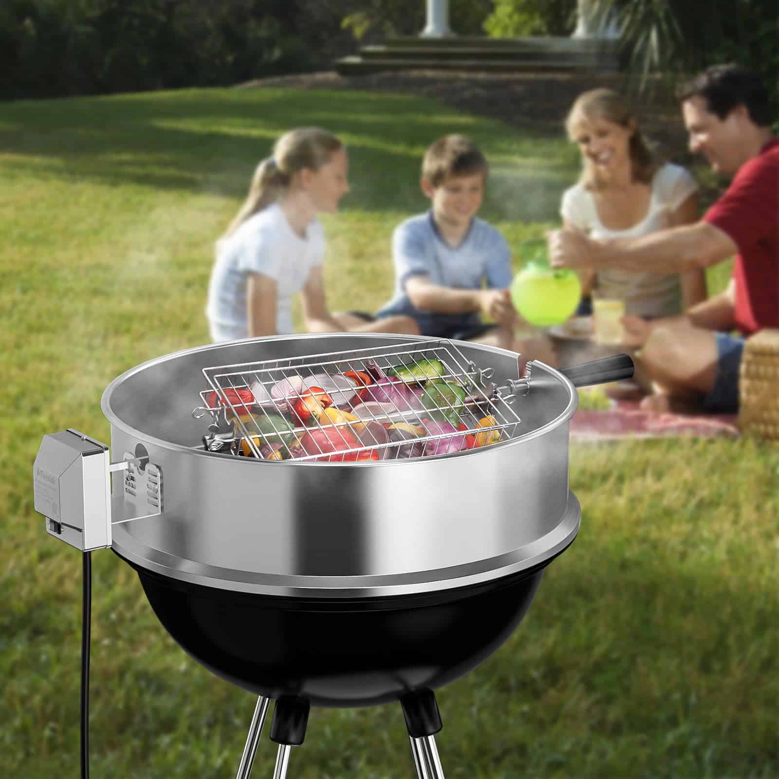 Cesta plana para asador TURBRO, acero inoxidable 304, - Imagen 8