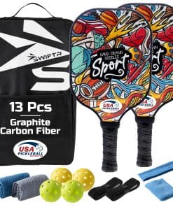 Paletas de Pickleball Swiftr 13 piezas Set de Pickleball
