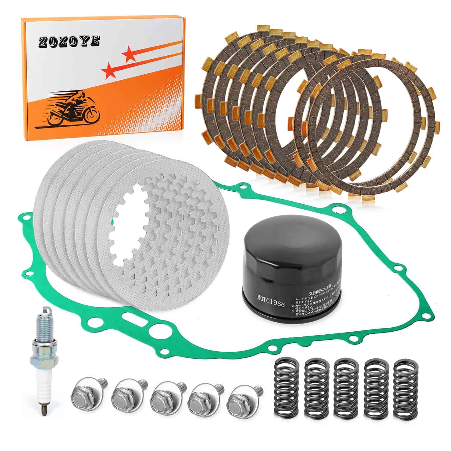 Kit de Embrague de Alta Resistencia Zozoye con Placas de