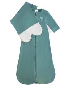 The Butterfly Swaddle Mezcla de Algodón -Verde Espuma del Ma