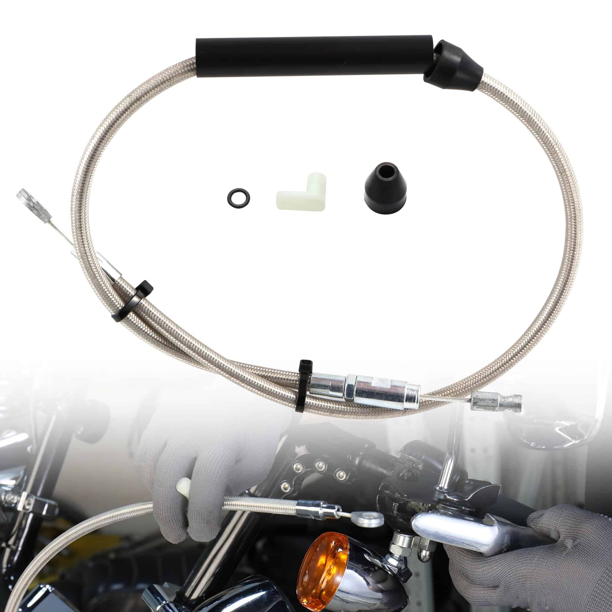 Cable de embrague de manillar TIGERSGATE 14" 43.5" de