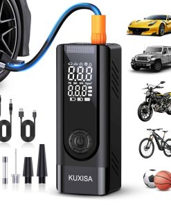 Inflador de neumáticos Compresor de -Negro