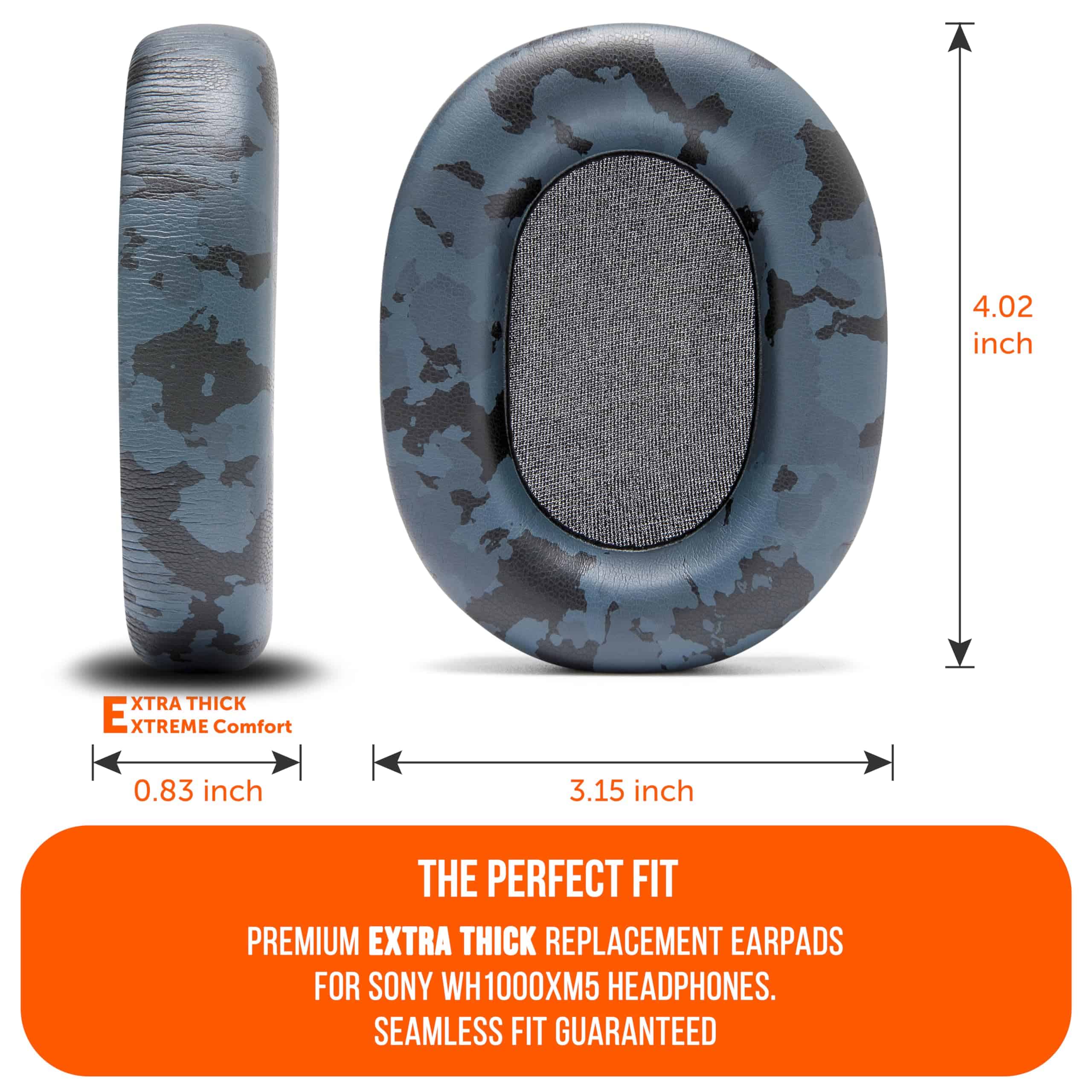 Almohadillas WC Wicked Cushions Extra Gruesas para Sony XM5 - Imagen 6