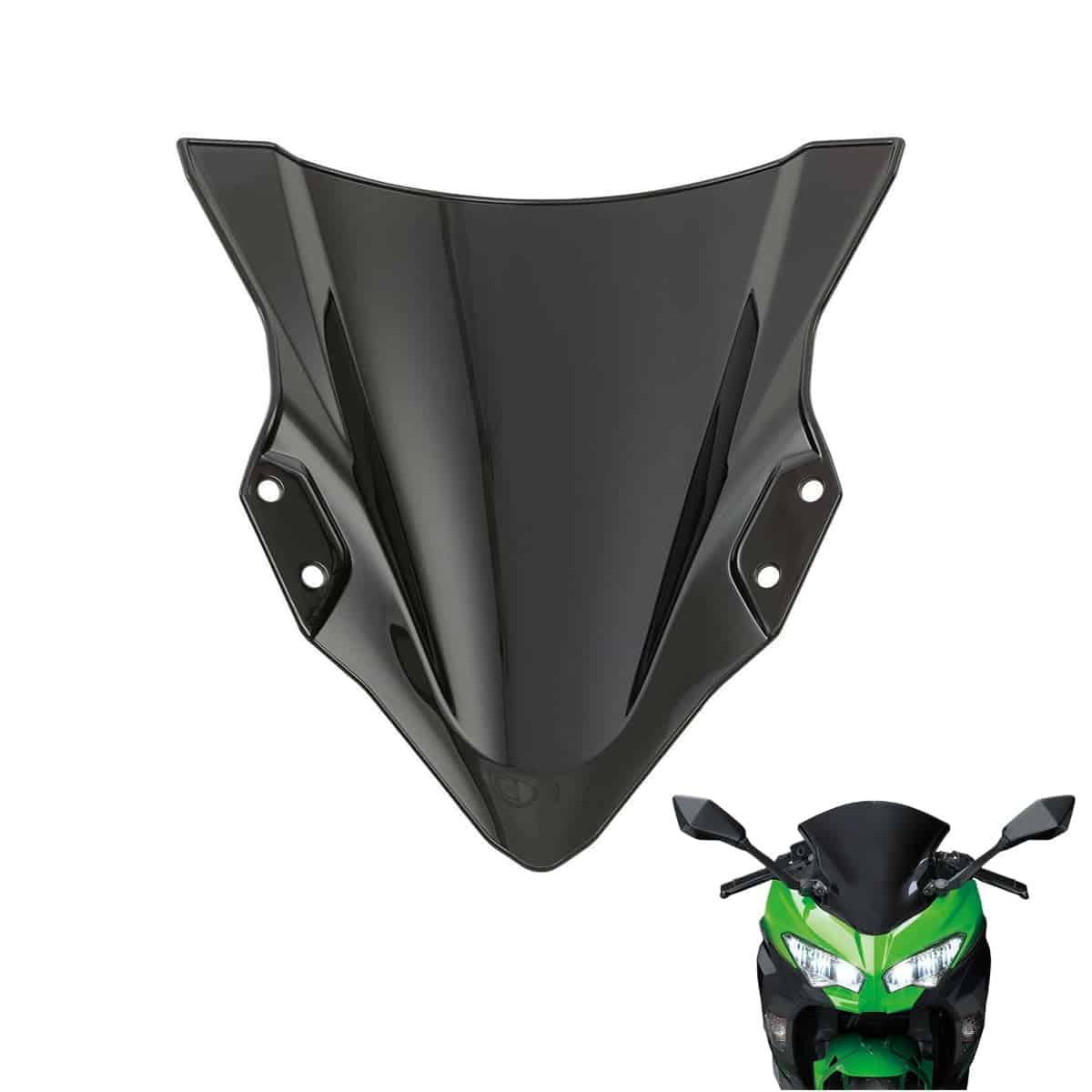 Parabrisas Doble Burbuja para Kawasaki Ninja 400 EX400 2018