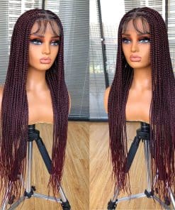 Pelucas de Encaje Frontal Completo Doble de 36" RunM para