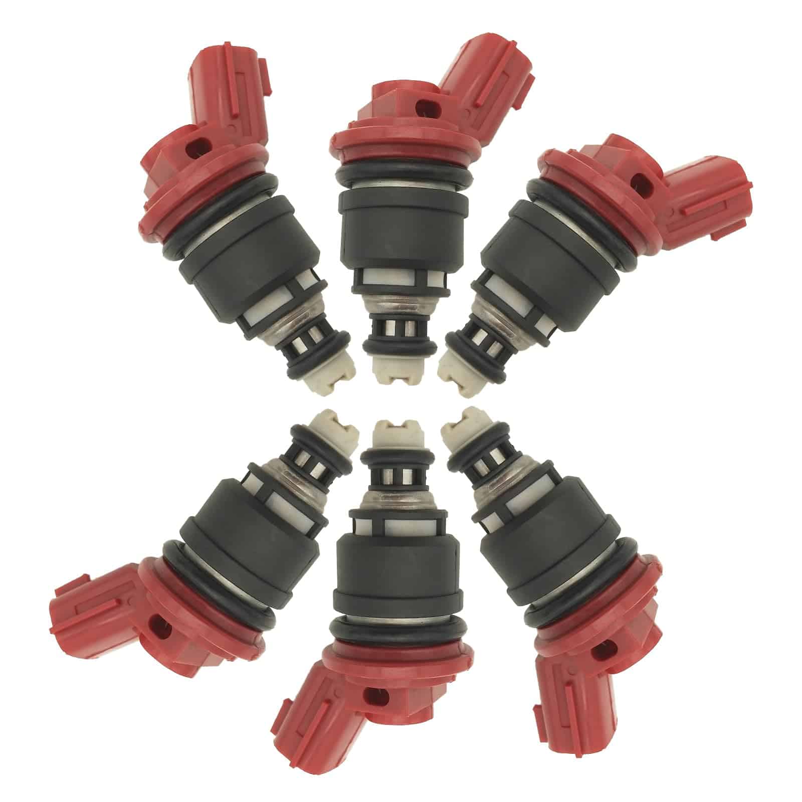 JESBEN 16600-96E01 6pcs Inyectores de Combustible 4