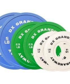 [Paquete de 17.5LB] Placas de Peso de Fitness DX Grandway